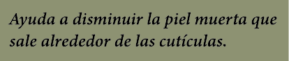 Aceite cutícula Aroma Relajante