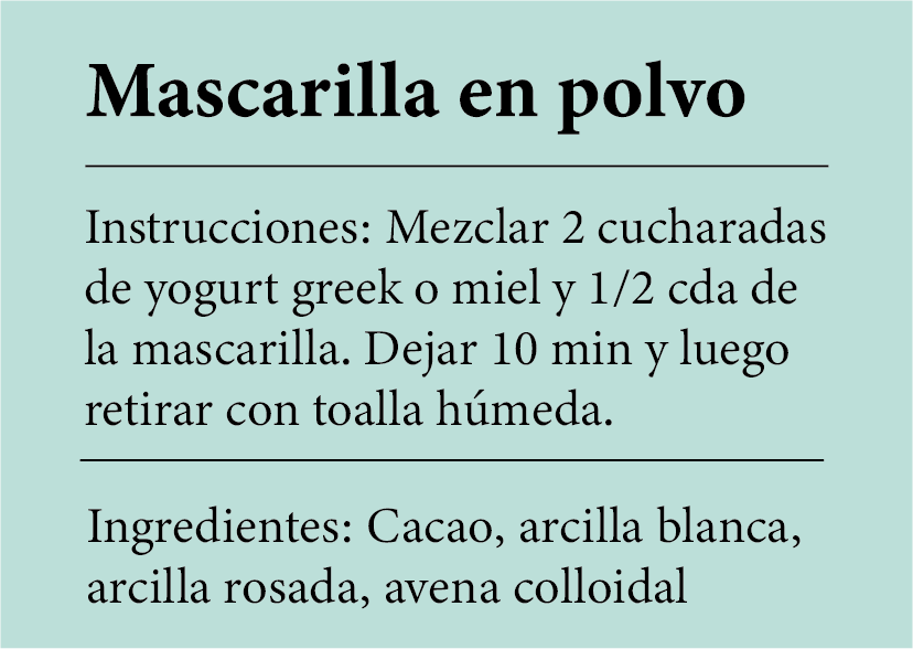 Mascarilla en Polvo