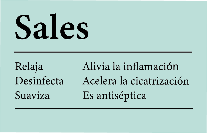 Sales Aromas Relajantes